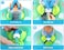 Baby Swimming Float Inflatable with Sun Protection Canopy for Age 3-30months