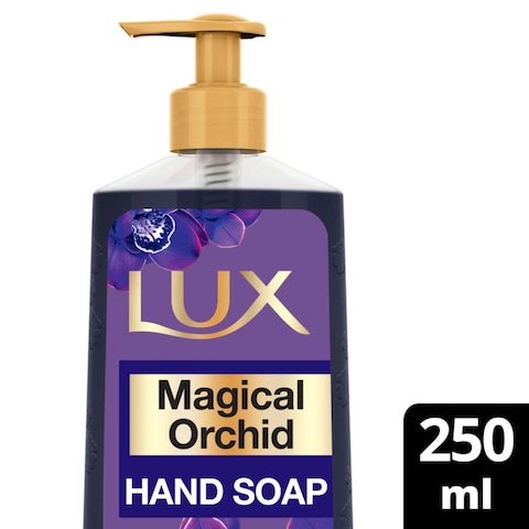 Lux Antibacterial Liquid Handwash Glycerine Enriched, Magical Orchid For All Skin Types, 250ml