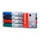 Stabilo whiteboard marker plan chisel tip 4 color