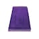 Fabienne Embossed Prayer Rug Anti-Slip Velvet Top Prayer Mat Purple 80 x 120 cm