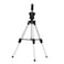 Generic-Mini Tripod Stand Metal Adjustable Cosmetology Hairdressing Training Mannequin Head Wig Stand for Doll Head Block Wig Head Stand with Non-Slip Base