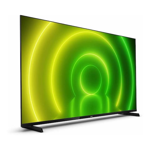 Philips 55-Inch 4K UHD LED Android TV 55PUT7406 Black 2022