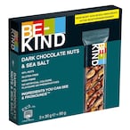 Buy Be-Kind Nuts And Sea Salt Dark Chocolate Bar 30g Pack of 3 in UAE