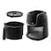 Midea Digital Air Fryer, MFCN40D2, Black, 5 L
