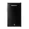 Geepas Single Door Mini Defrost Refrigerator-GRF1212BXE Mini Fridge in Retro Design Low Noise and Low Voltage Quick Cooling Easy Cleaning Black 1 Year Warranty