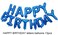 Blue Happy Birthday Balloons Decoration Set with Foil Letter Balloons Banner, 6 Latex Balloons, 2 Star Balloons, 4 Confetti Balloons for Indoor &amp; Outdoor Birthday Party Decorations and Supplies