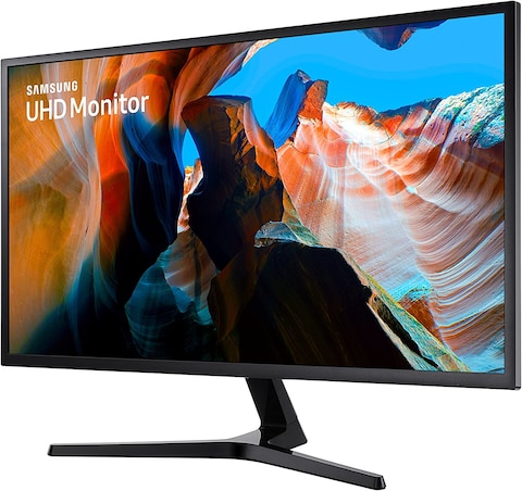 Samsung 32 Inch Uj59 4K Monitor (Lu32J590Uqnxza) - UHD, 3840 X 2160P, 60HZ, 4MS, Dual Monitor, Laptop Monitor, Monitor Stand/Riser/Mount Compliant, Amd Freesync, Gaming, HDMI, DP, Black