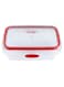 Delcasa Smart Unlock Storage Container Red/Clear