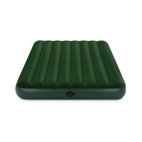 Intex Prestige Downy Airbed Mattress - Double Size - 137 x 191 x 22 cm - Green
