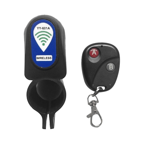 Buy Generic Anti theft Bike Lock Cycling Safety Lock Wireless Remote Control Vibration Alarm Bicycle Lock Online Carrefour UAE