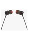 JBL - T110 Stereo In-Ear Headphones With Mic Black