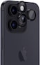 Amazing Thing iPhone 15 Pro and iPhone 15 Pro MAX Camera Lens Protector Supreme Tempered Glass Aluminum AR Lens Defender - Black