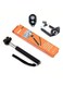 Generic Extendable Handheld Selfie Stick Monopod Bluetooth Wireless Shutter For Phones Black/Silver