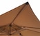Oasis Casual 3x3m Aluminium Frame Khaki Color Umbrella With 60kg Marble Base