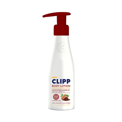 Clipp Cocoa Butter And Almond Oil Body Lotion 400ML