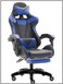 Karnak Gaming Chair Ergonomic Executive Pubg-3D 360 Rolling Swivel Reclining Computer Chair PU Leather Adjustable Height With Headrest Pillow Cushion &amp; Lumber Support Back, Premium Foam Kc376