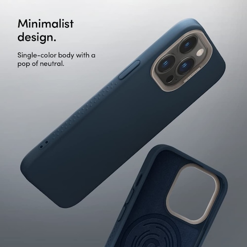 Cyrill Color Brick MAG compatible with MagSafe designed for iPhone 13 PRO case cover - Deep Sea