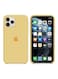 Generic Protective Silicone Case Cover For Apple iPhone 12 Pro 6.1Inch Yellow