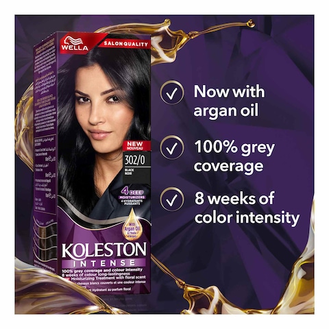 Wella Koleston Intense Hair Color 302/0 Black