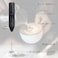 Fitto Milk Foam Electric Whisk, Small Mini Ultra Lightweight Quiet Coffee Milk Egg Hand Mixer