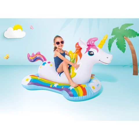 Intex Inflatable Unicorn Ride-On Pool Float