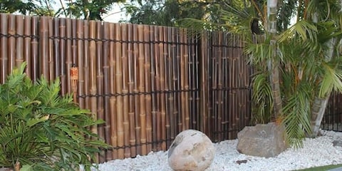 تسوق Egardenkart® Premium Half Split Bamboo Panel Fence - Natural and ...