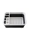 Generic Collapsible Dish Drainer With Drainboard Grey/White 36X32X4.5cm