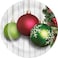 Creative Converting-Christmas Ornaments Luncheon Plates 7in 8pcs< >Multicolor< >7in< >Any Ages< >