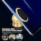 Vsell24 Gold Magnetic Car Dash Mount Mobile Phone Holder Aluminum Alloy Universal Magnet Phone Mount Cell Phone Holder Stand with 360 Degree Rotation for Car GPSx2 pc