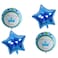Buena Ventura's Themez Only Baby Shower / Welcome Baby Boy Arrival Balloon Decoration Set Parent (Baby Boy &amp; Combo - Set of 5 pcs)