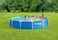 Intex Metal Frame Pool Set (W/220-240V Filter Pump), Ages 6+