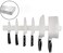 16 Inch Stainless Steel Magnetic Knife Bar with Multipurpose Use as Knife Holder, Knife Rack, Knife Strip, Kitchen Utensil Holder, Tool Holder, Easy to Install