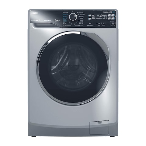 Zanussi Steammax Front Loading Full Automatic Washing Machine - 8kg - Silver - ZWF8221SL7
