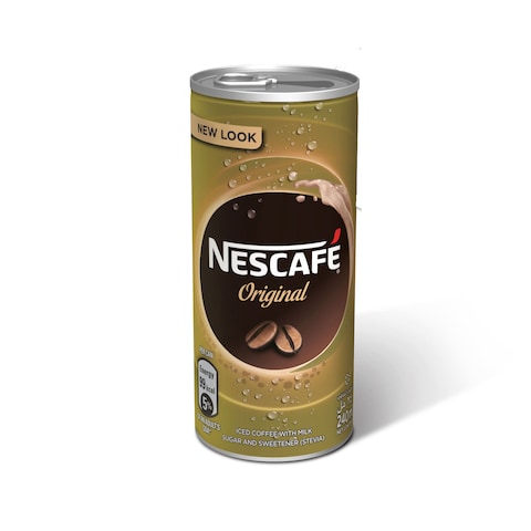 Nescafe Ready To Drink Original Chilled Coffee Can 240ml x6