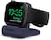 Spigen S350 Stand Designed for Apple Watch Charger Stand Series 7/6/SE/5/4/3/2/1 (45mm,44mm,42mm,41mm,40mm,38mm) Durable TPU with Non-Slip Stable Base - Midnight Blue