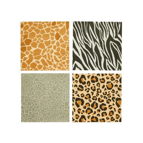 Animal Print Paper Napkins 165x165mm 16/Pack