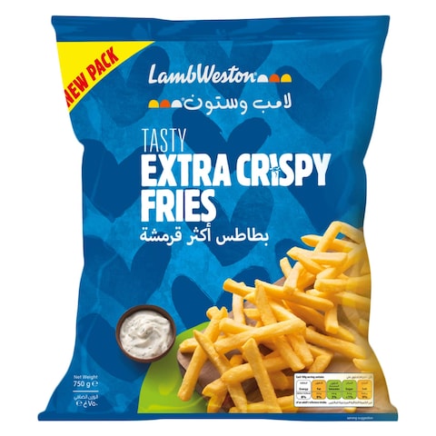 Buy Lamb Weston Frozen Extra Crispy Fries 750g in Saudi Arabia