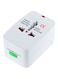 Generic Universal Travel Power Plug AC Adaptor White