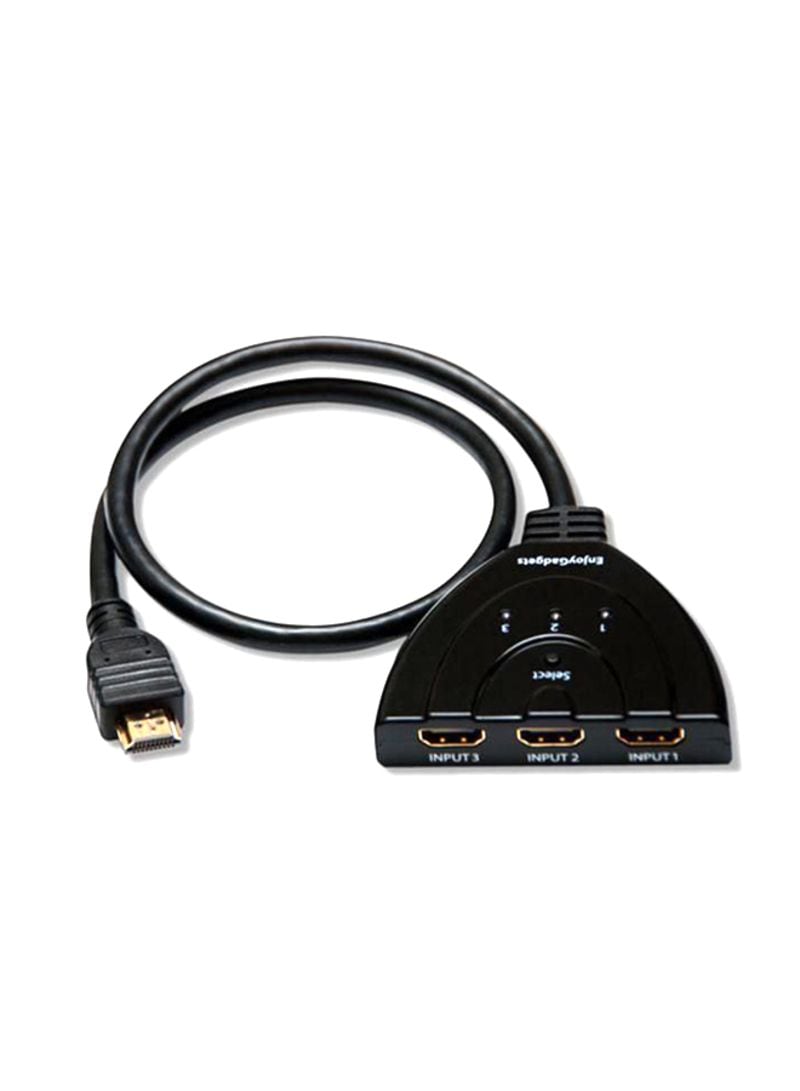 Buy Generic 3-USB Switcher Splitter Black Online | Carrefour UAE