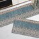 2 PCS Set Large Kitchen Mats With Thick Non Slip Bottom For Kitchen Floor With Beautiful Design (50&times;80CM And 50&times;160CM)