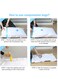 10PC 80X100Cm Vacuum Sealing Bags With Hand Pump Extra Large Space Saver Bags for Travel Packing