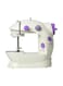 Generic Mini Sewing Machine With LED Light White/Purple 245082451718 Light White/Purple