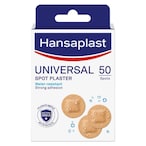 Buy Hansaplast Universal Spot Plasters Water-Resistant And Strong Adhesion Strips 50 PCS in UAE