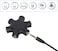 DOT 5-Way Multi Headphone Splitter (Black)