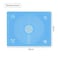 HEXAR&reg; Silicone Baking Mat for Rolling Pastry Dough, 65cm x 45cm Food Grade Silicone Non-stick and Non-Slip Sheet Baking Supplies for Bake Pizza Cake, Multicolor