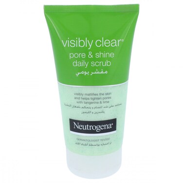 Neutrogena Visibly Clear Pore&amp;Shine Daily Scrub 150 ml