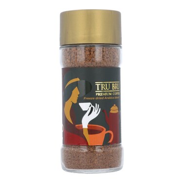 Tru Bru Premium Coffee Freeze Dried Arabica Blend 100 gr