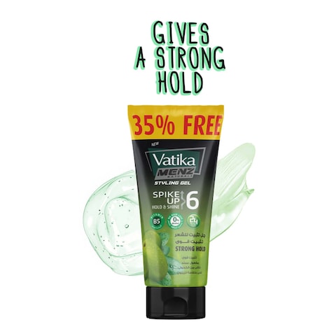 Dabur Vatika Strong Hold Hair Gel, Hold 6 - 185 ml