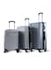Para John Lightweight 3-Pieces ABS Hard Side Travel Luggage Trolley Bag Set With Lock For Men / Women / Unisex Hard Shell Strong