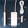 Moxedo 20W Power Strip Surge Protector 11 Way 1 USB-C PD Ports + 2 USB-A Ports + 8 AC Outlets Fast Charging with 2M Cable Length